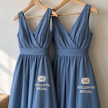 Custom Matching Bridesmaid-Style Dresses